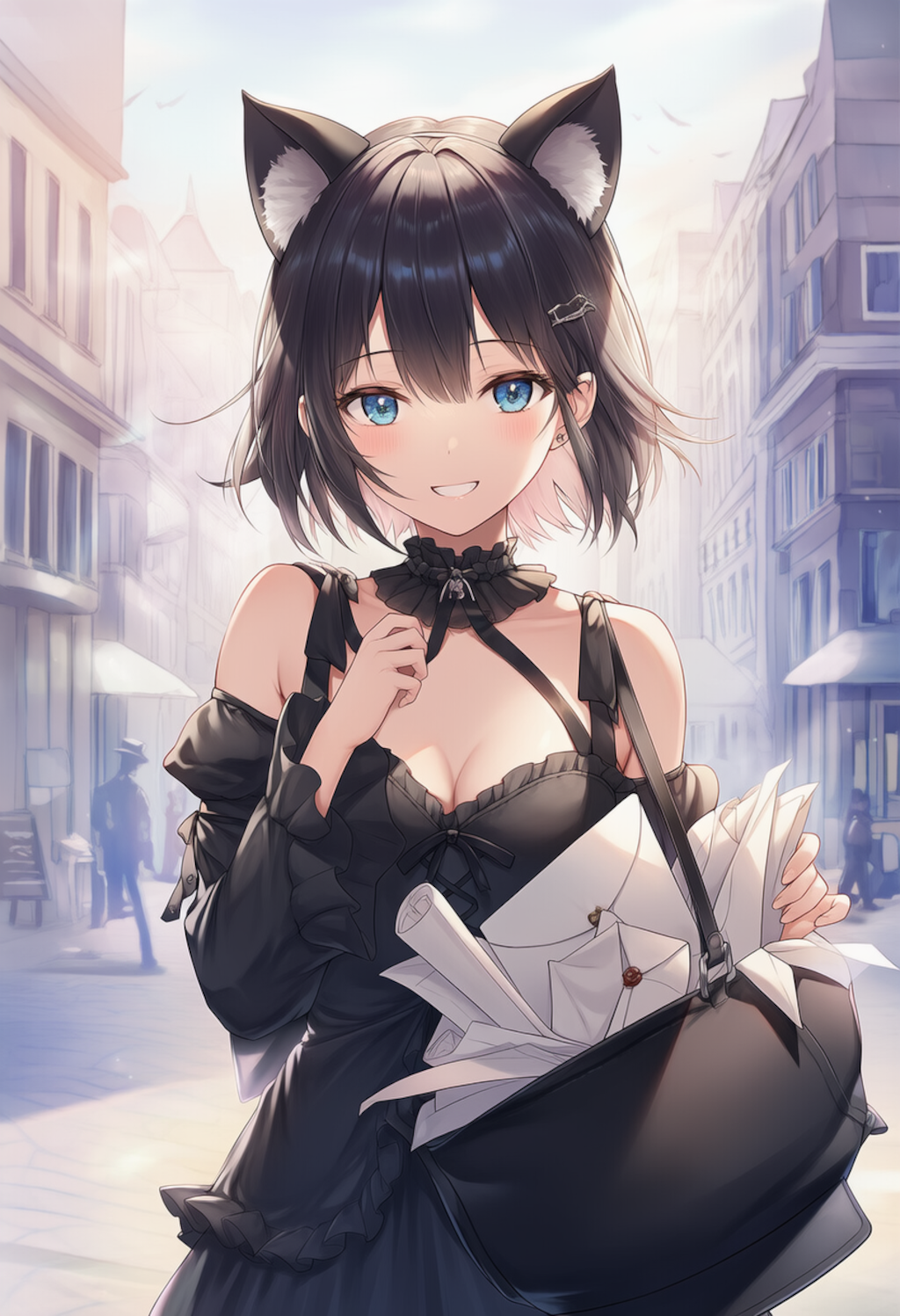 猫耳の郵便配達人