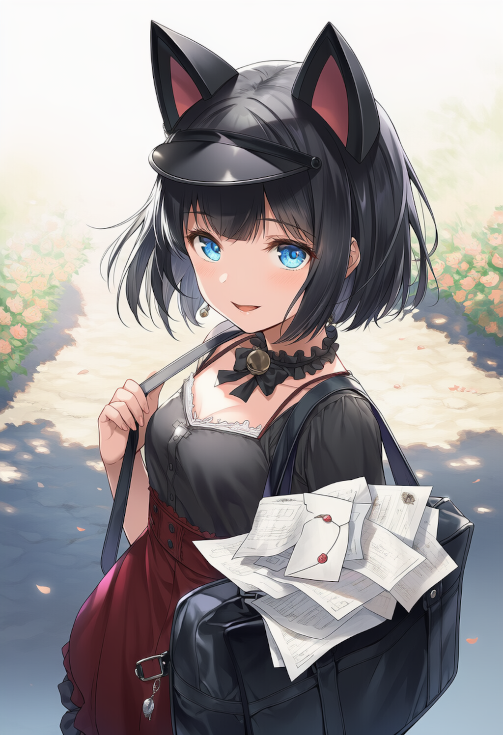 猫耳の郵便配達人