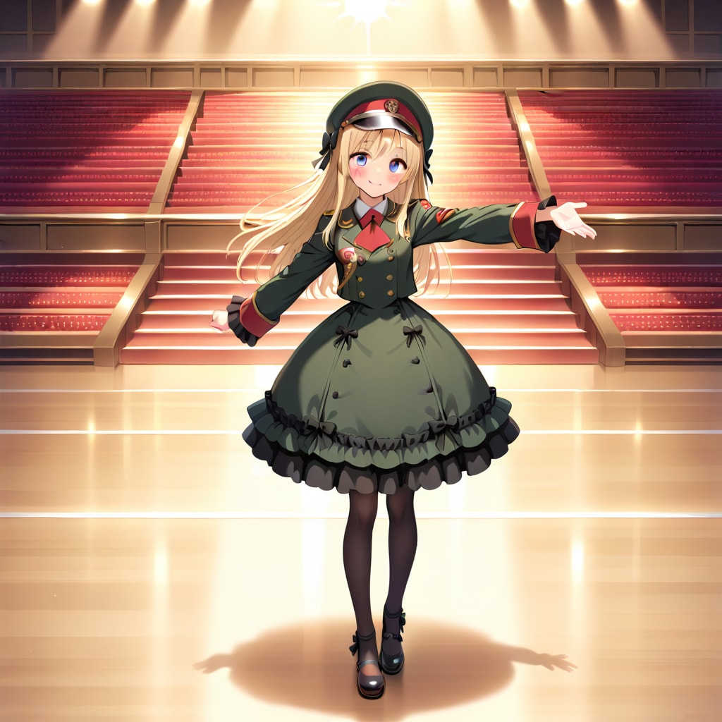 ミリタリー風制服 | の人気AIイラスト・グラビア