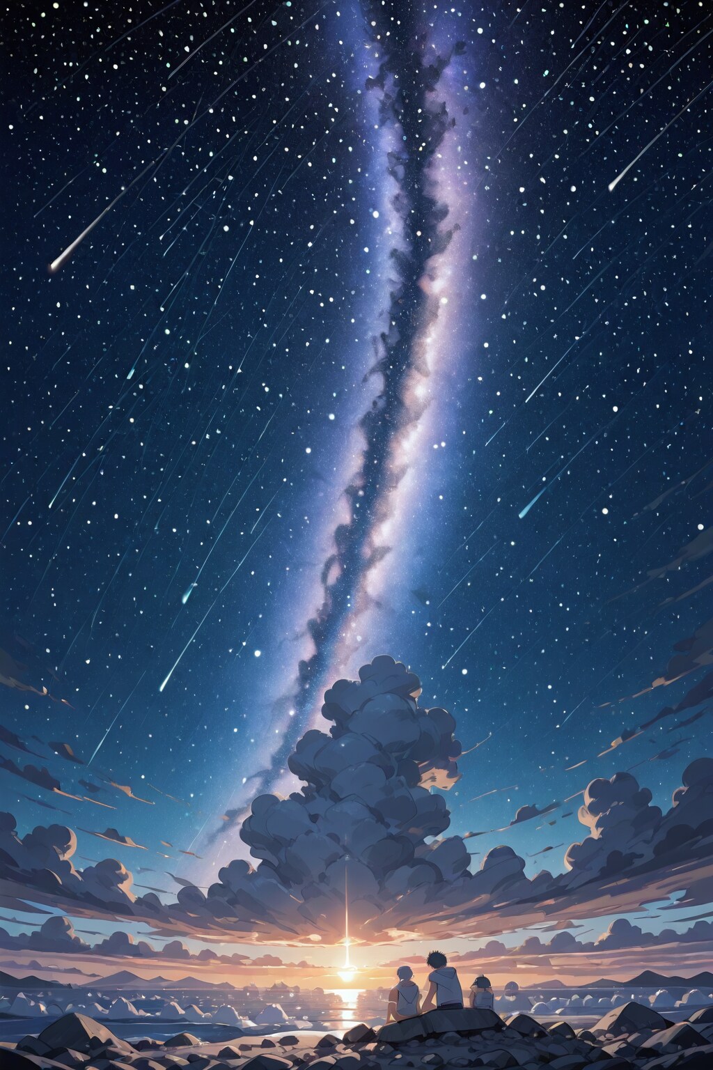 あ、宇宙が泣いている…