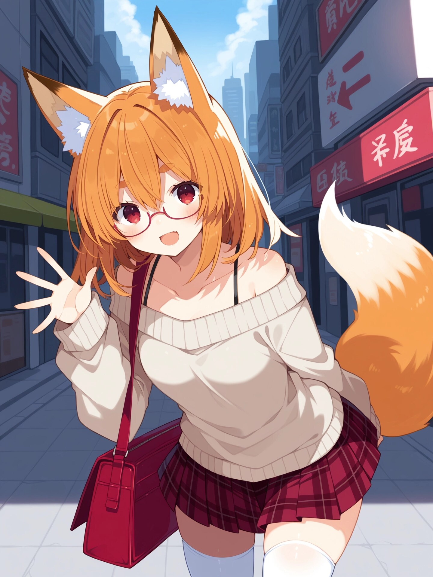 私服のあやかさん