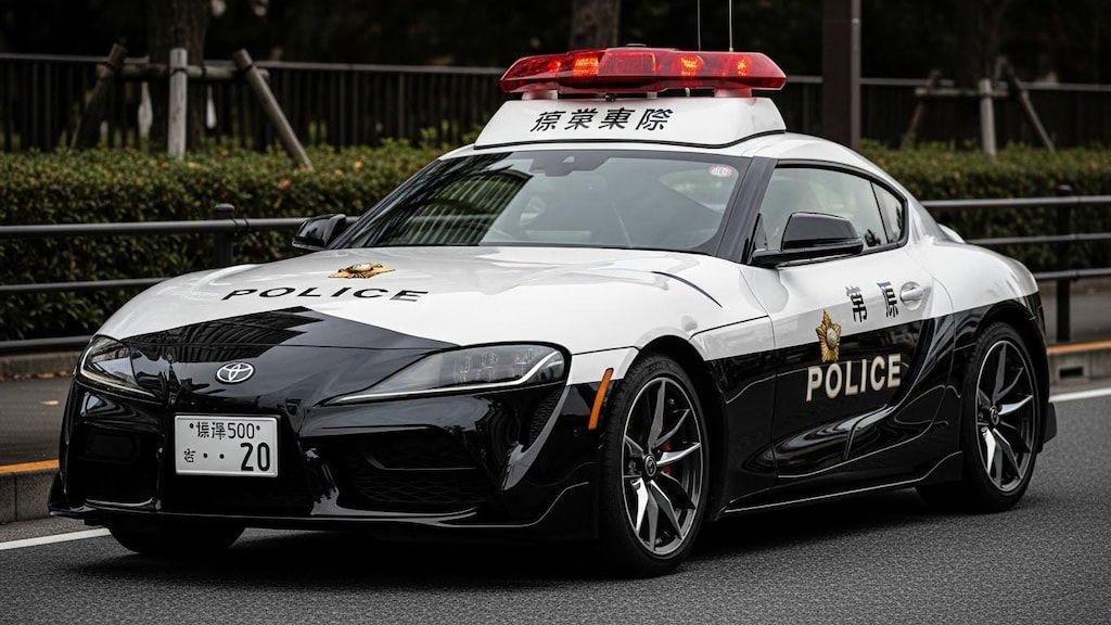 GRスープラパトロールカー