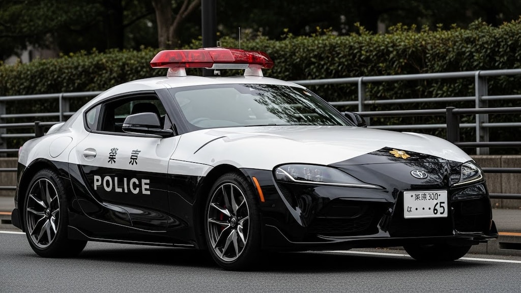 GRスープラパトロールカー