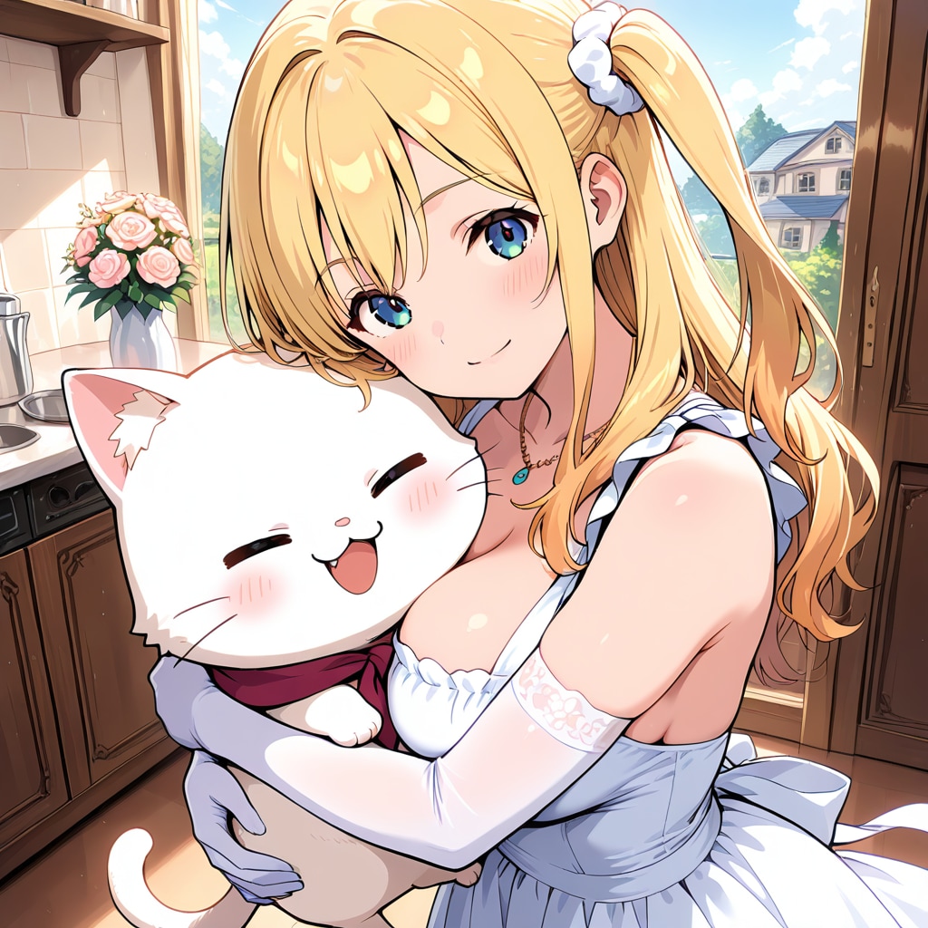 ラべリアママさんは白猫がお好き | の人気AIイラスト・グラビア