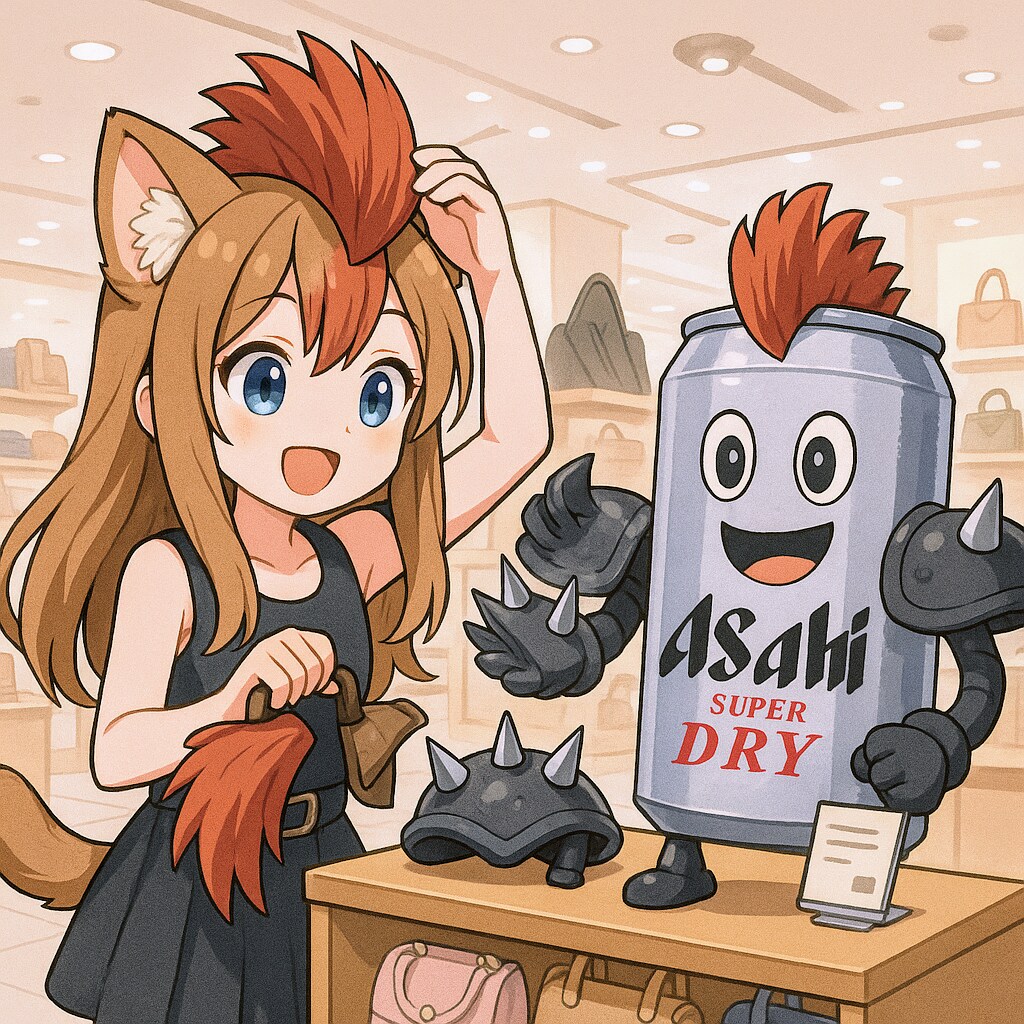 終末世界の準備をする小さな女の子