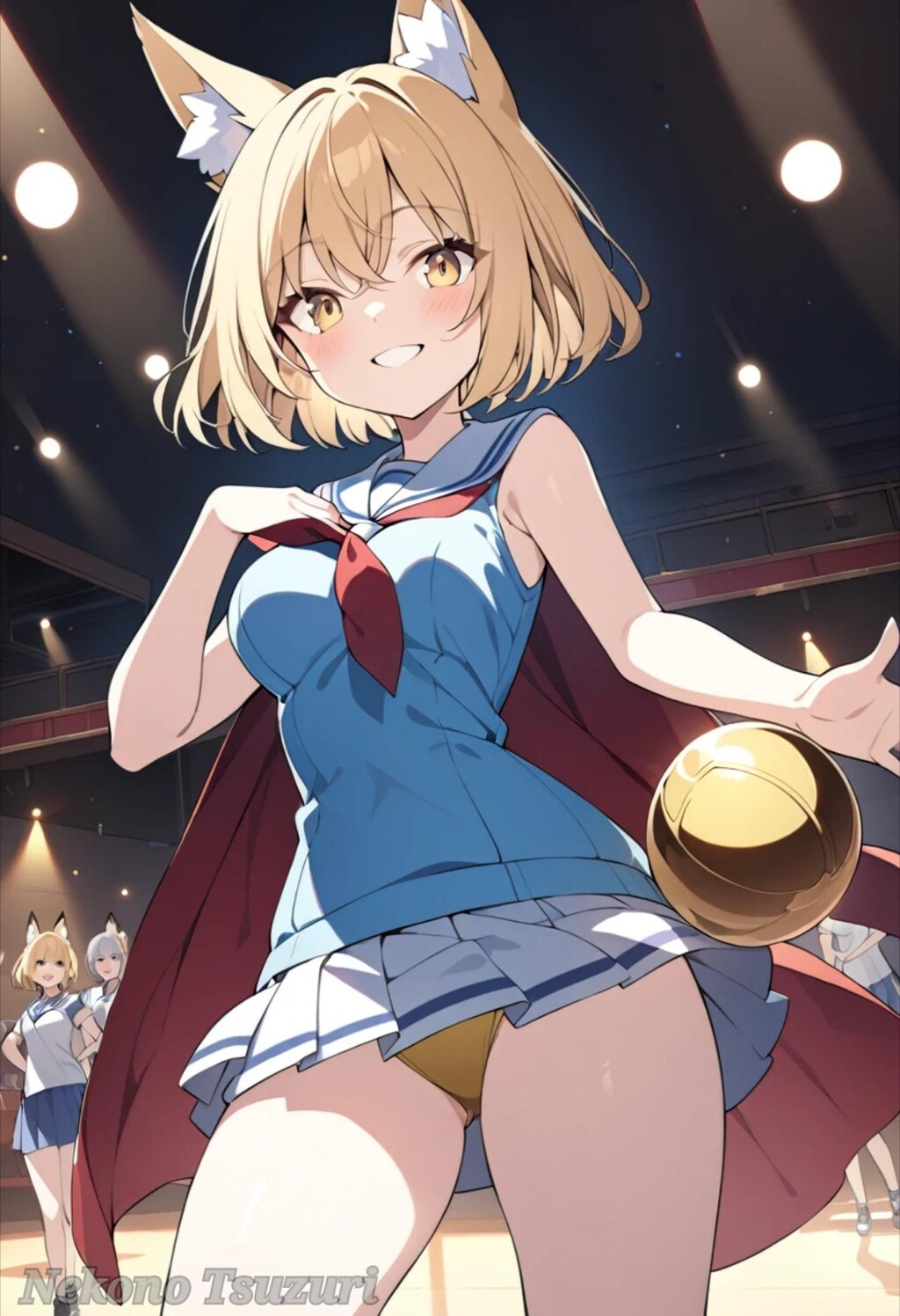 Let's Kintama Dance? 斜陽学園 金球部 貝柱満狐
