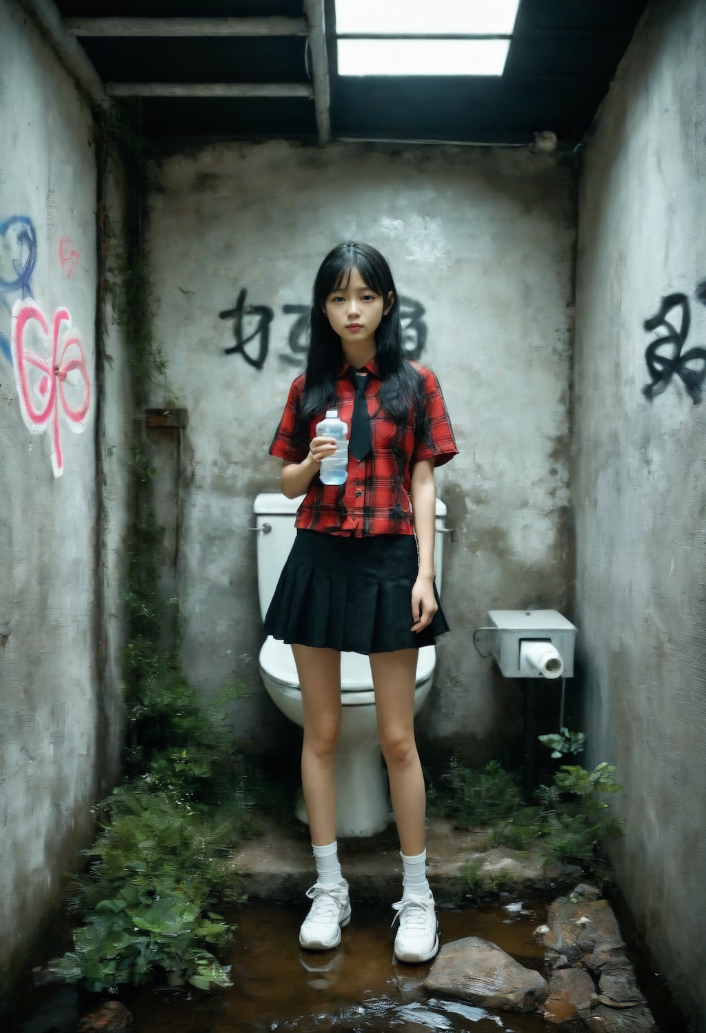 トイレの女生徒 #9