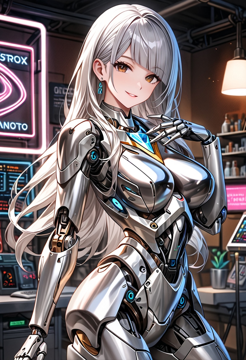 いつものメカ子 | の人気AIイラスト・グラビア