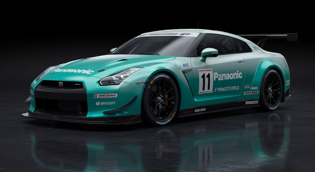 PanasonicGT-Rレーシングカー