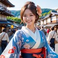 京都の着物美人 9枚目