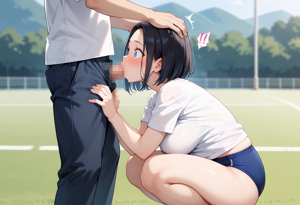 部活の合間にフェラ