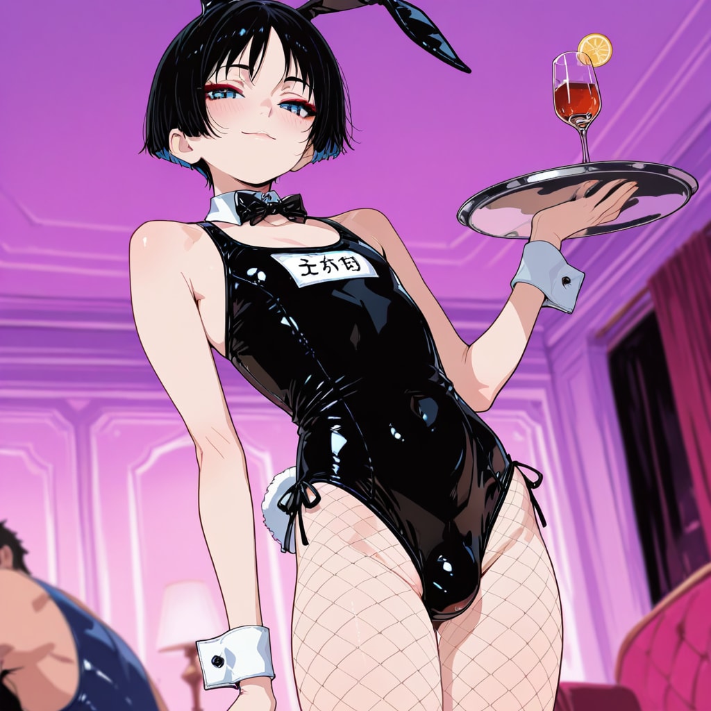 いかがでしたか？スク水バニーガール