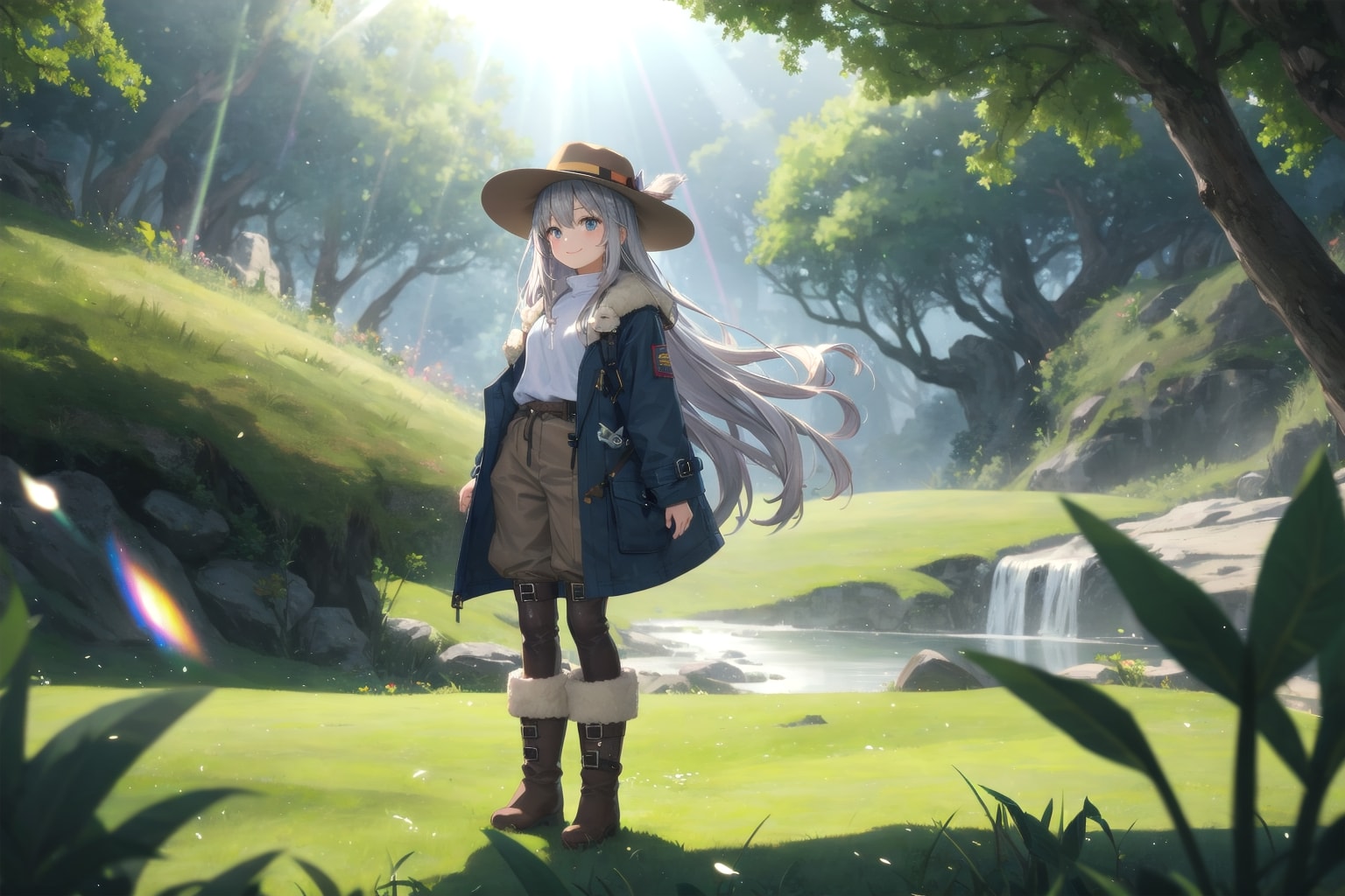 森の中を冒険 | の人気AIイラスト・グラビア