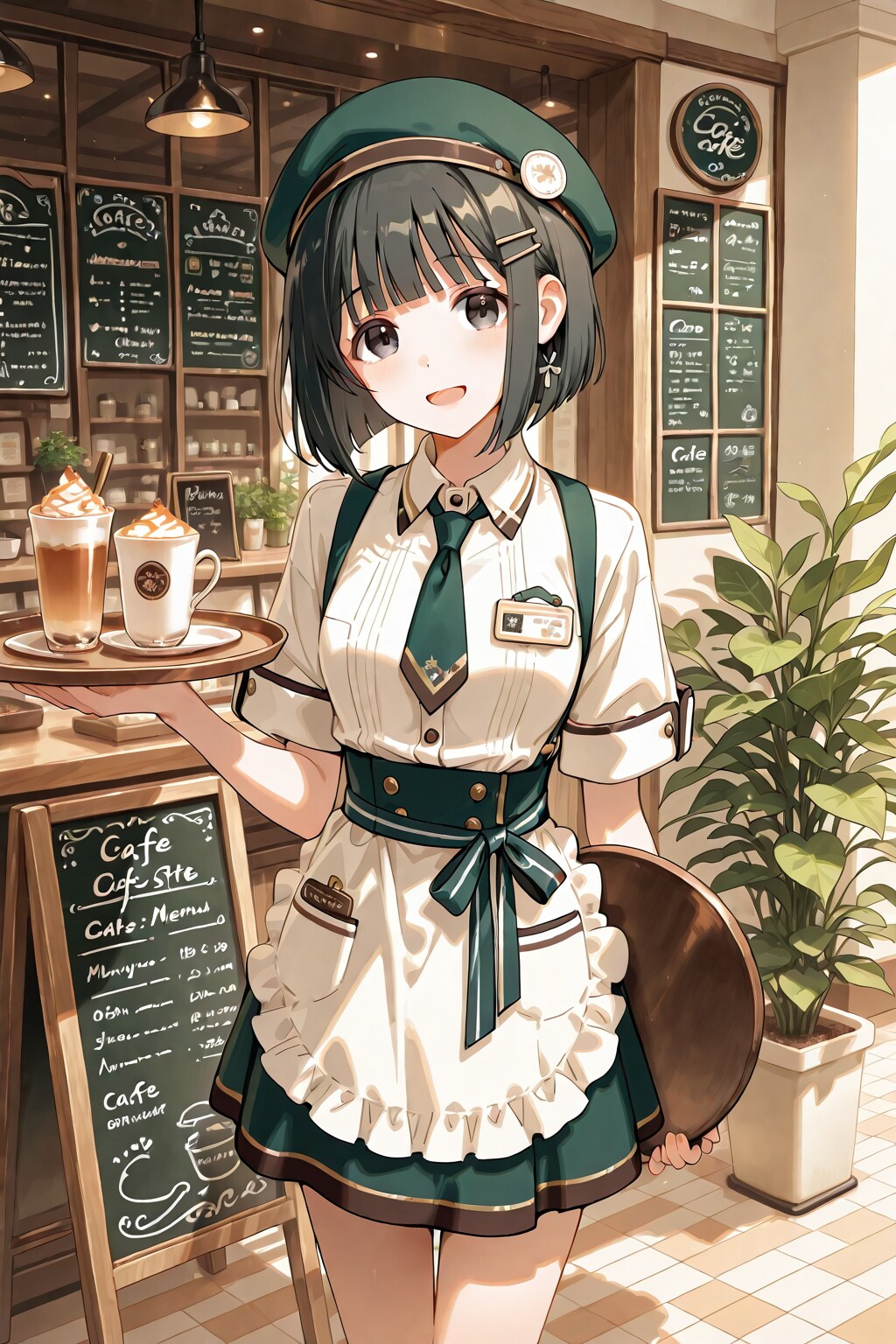 妹ちゃん✨カフェへようこそ‼️🥰☕️✨２４４ | の人気AIイラスト・グラビア