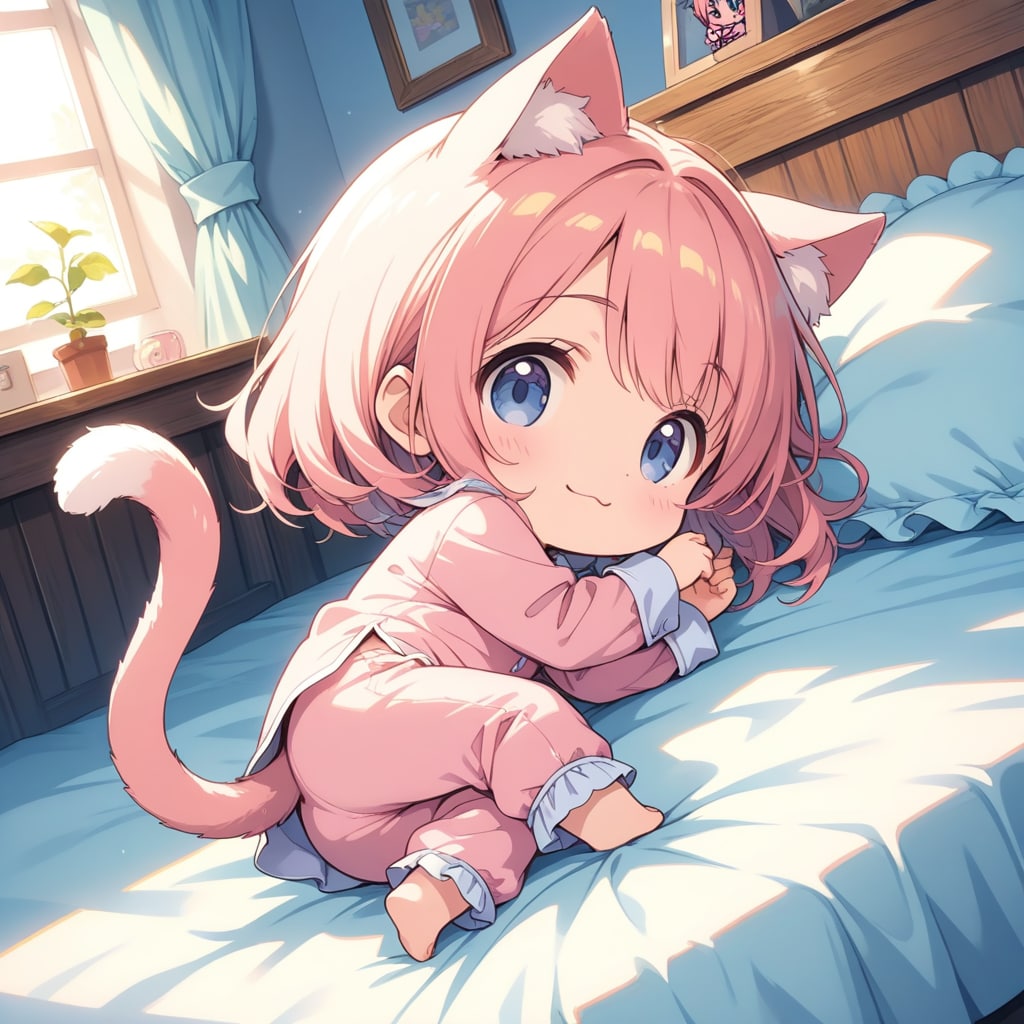 おはようにゃん | の人気AIイラスト・グラビア
