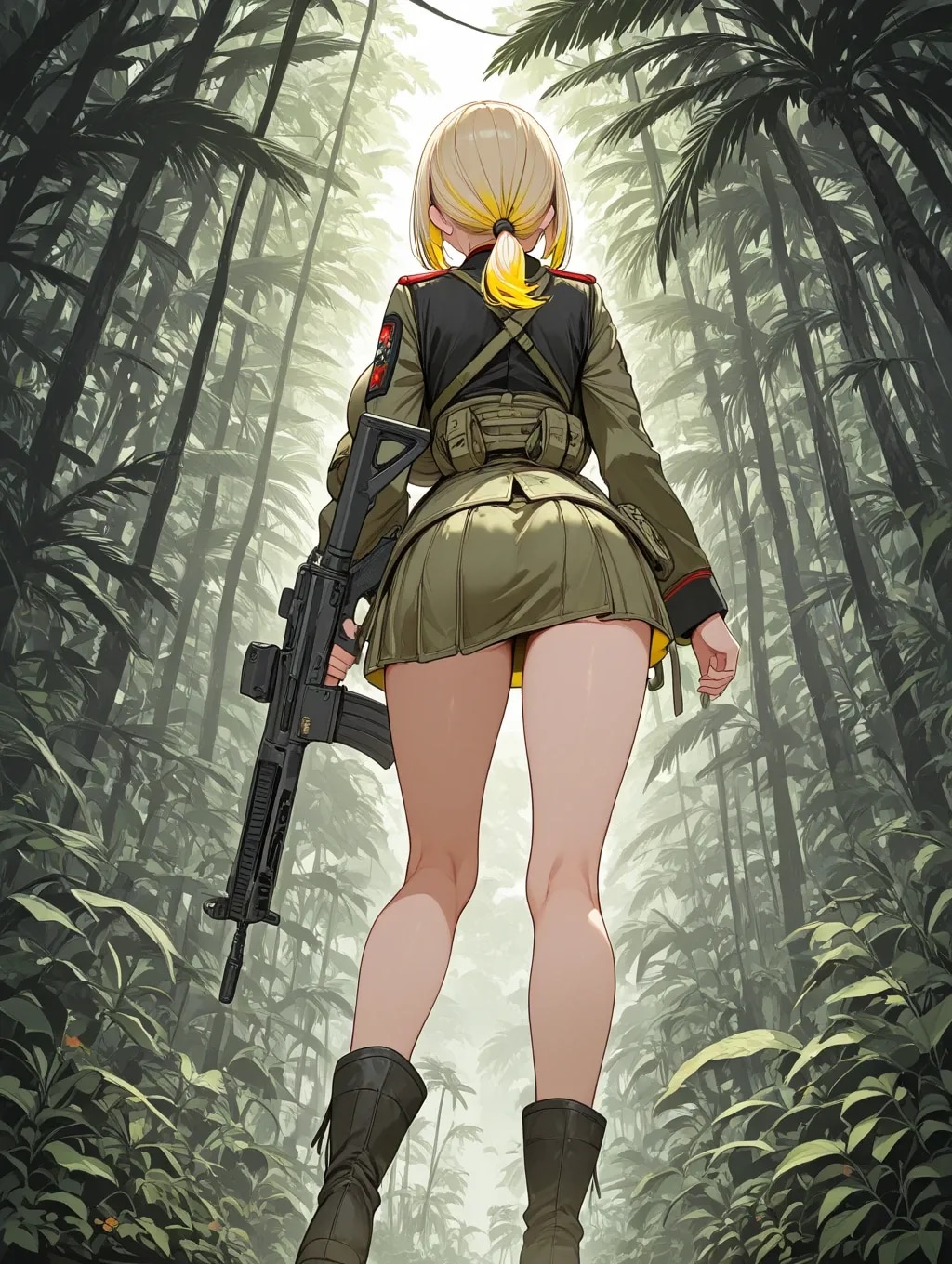 密林の軍人ちゃん