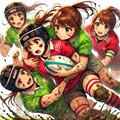 🏉泥まみれの女子ラグビー 115 6枚目
