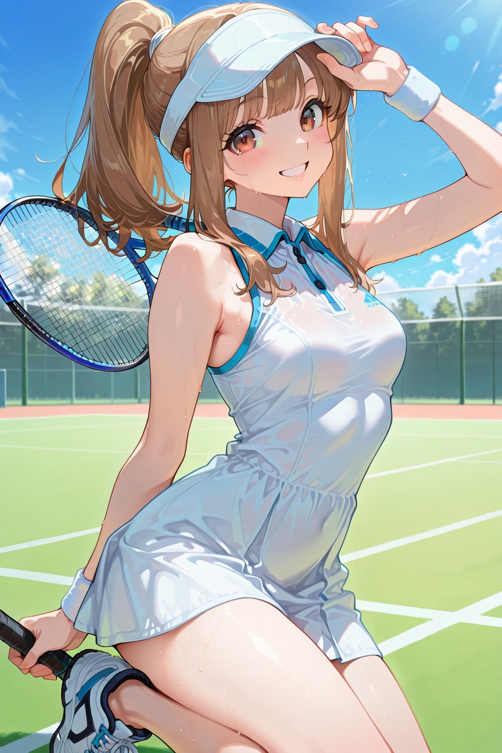 ギャルちゃんとテニス
