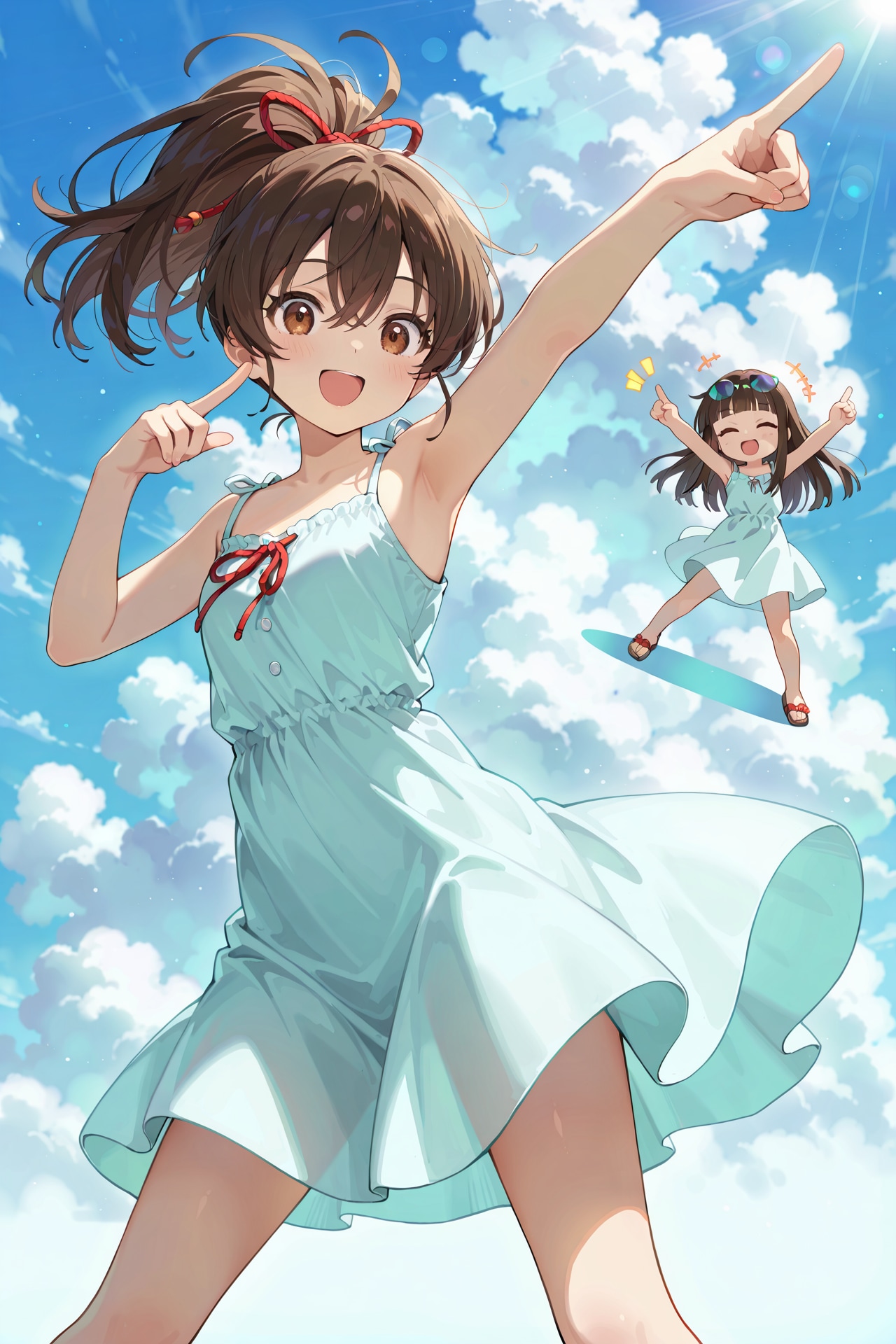 ウサイン・ボルト選手のマネ | の人気AIイラスト・グラビア