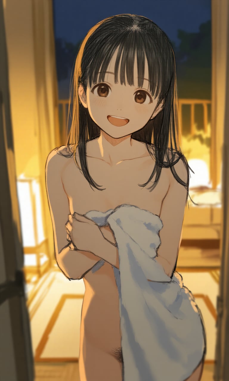 ね、お風呂上りなんだよ