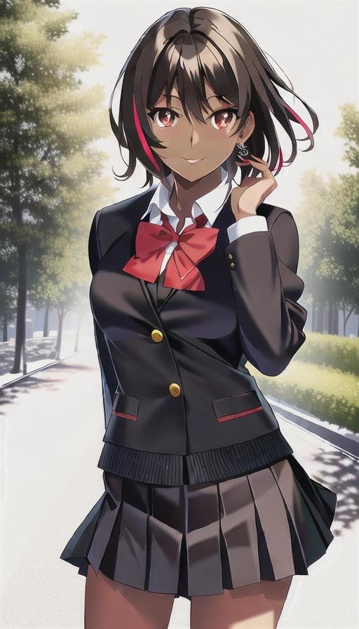 桐島カナ46（ブレザーJK） | の人気AIイラスト・グラビア