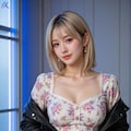 ヴィンテージフローラル×レトロブラウス 2枚目