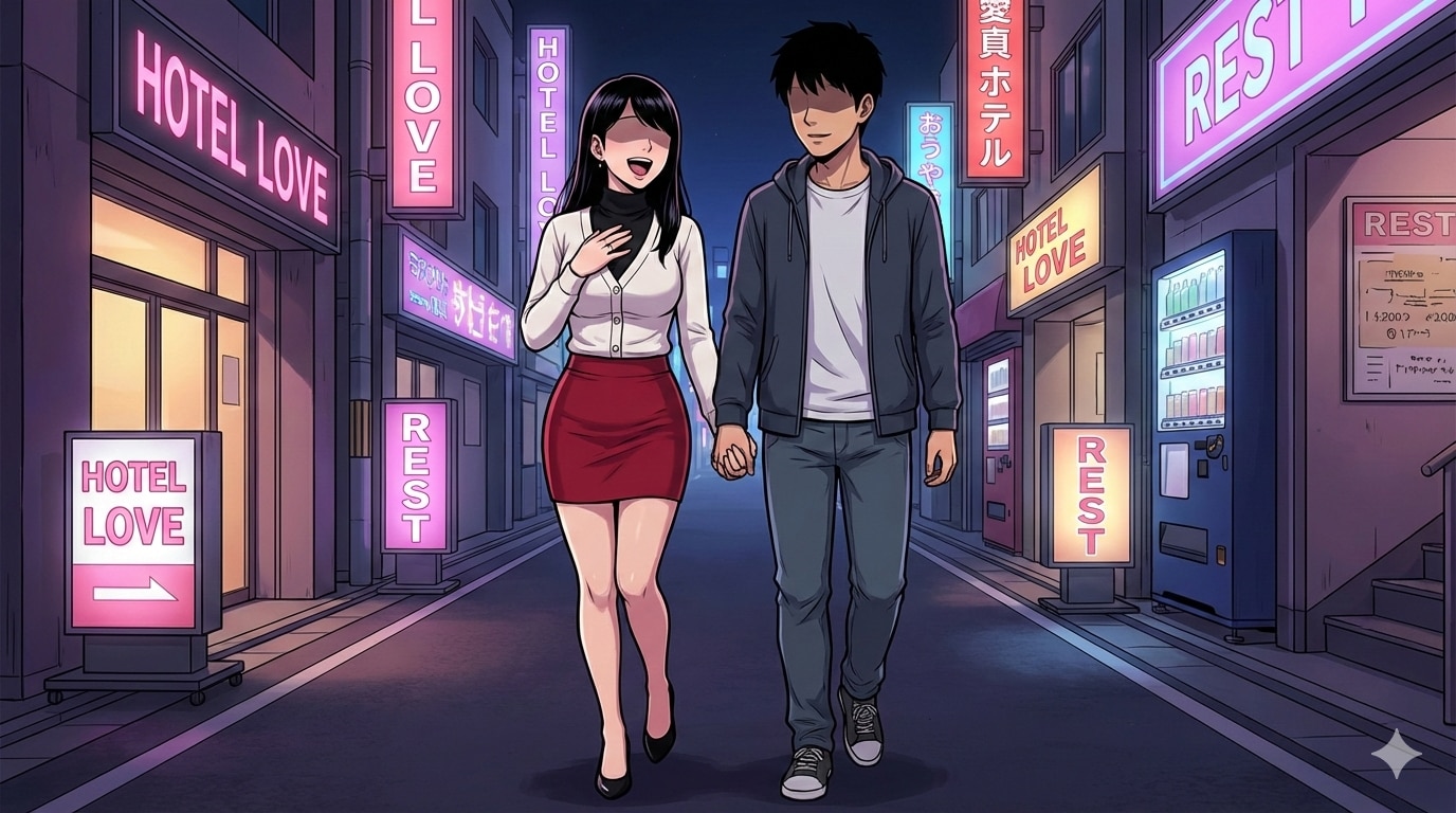 目隠し不倫