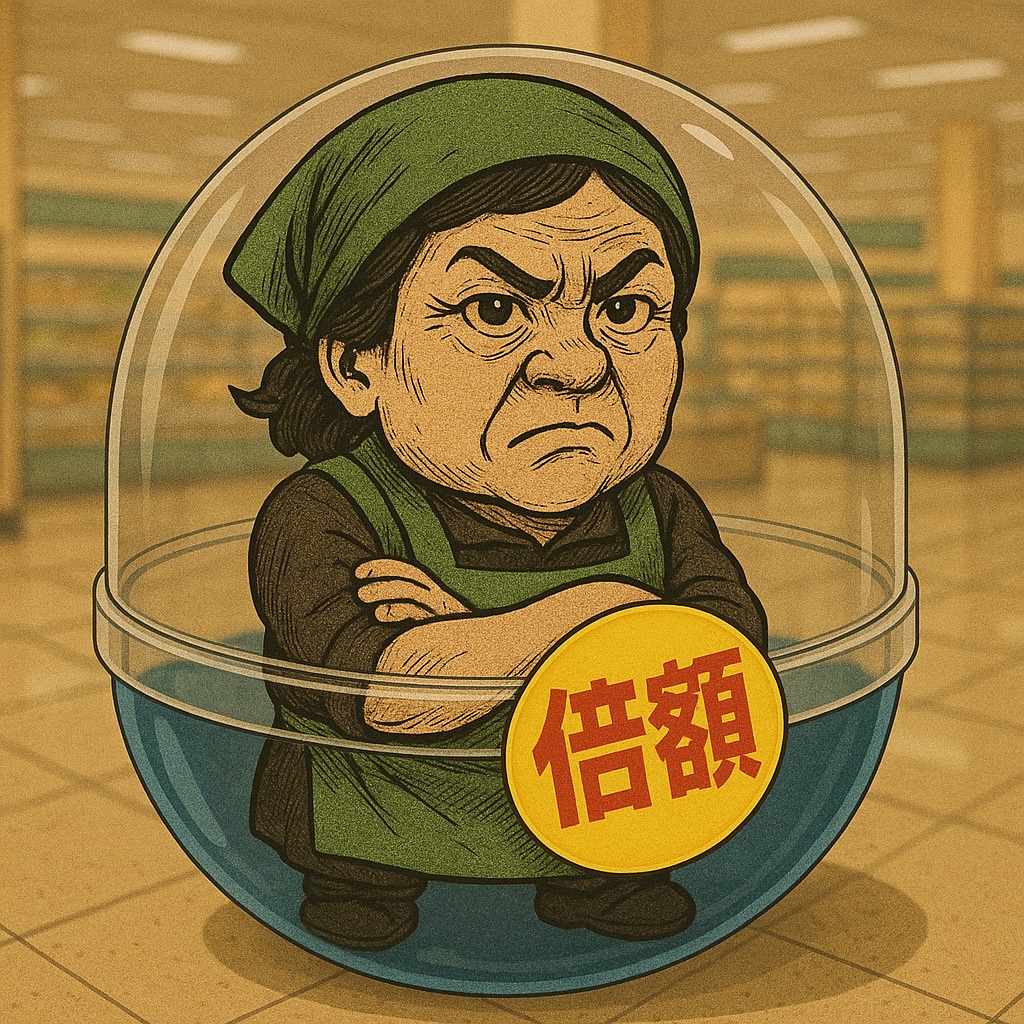 何人かカプセルにいれたよ