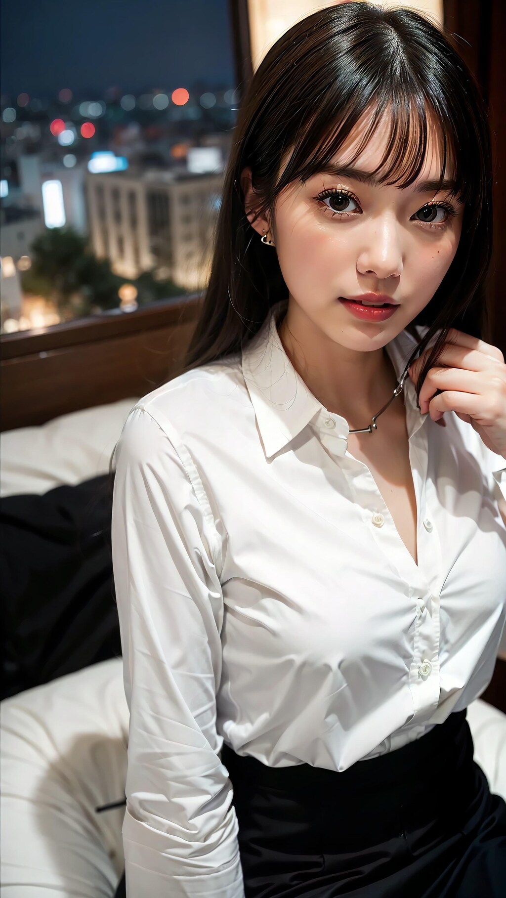 大好きな女上司とホテルに来た‥