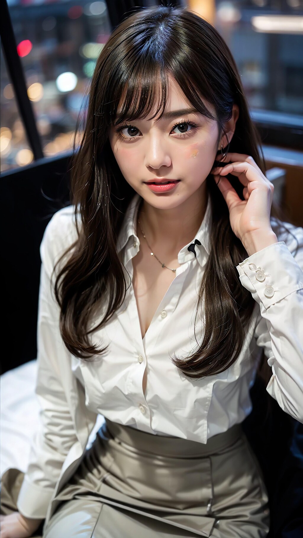 大好きな女上司とホテルに来た‥