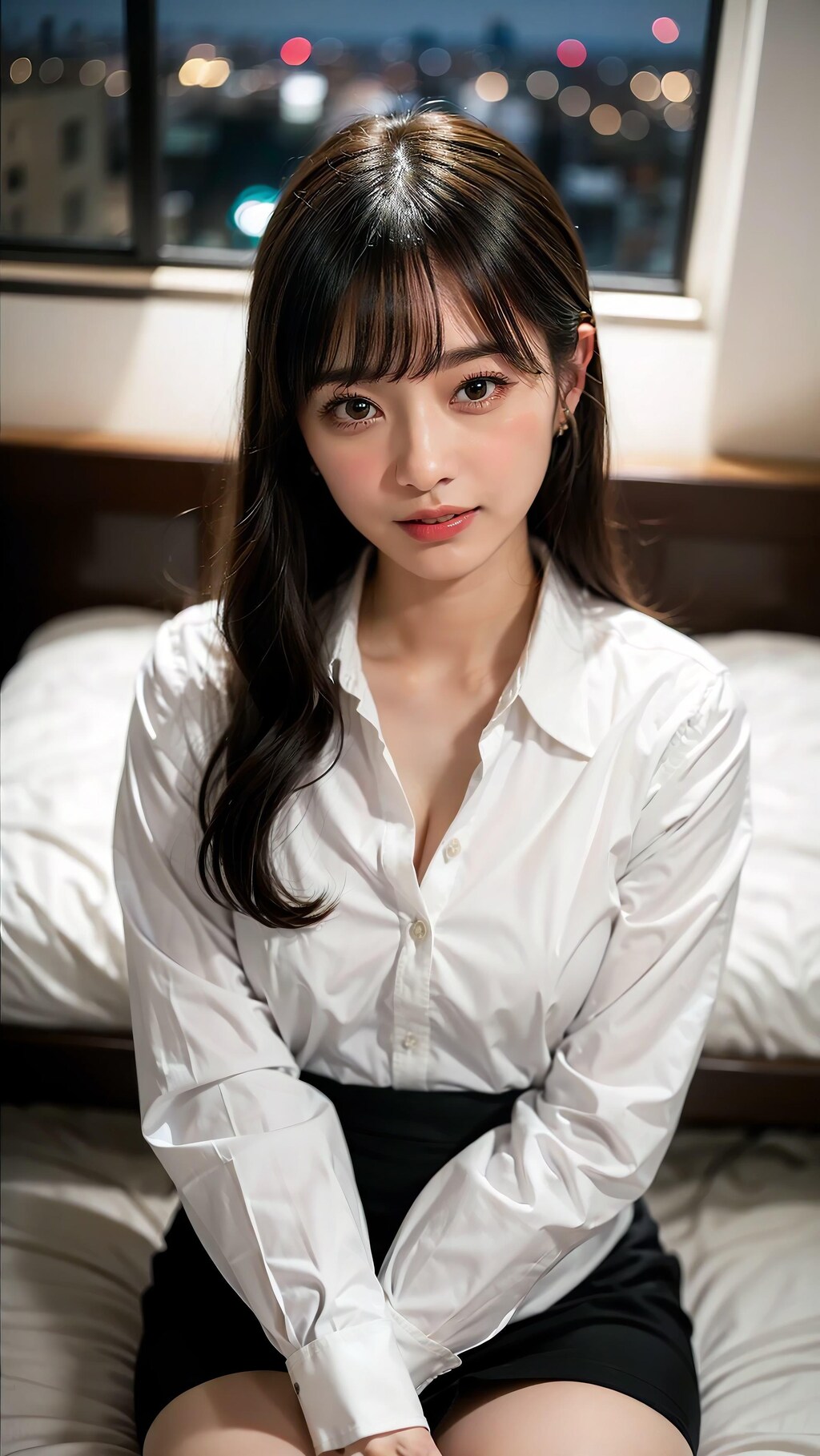 大好きな女上司とホテルに来た‥