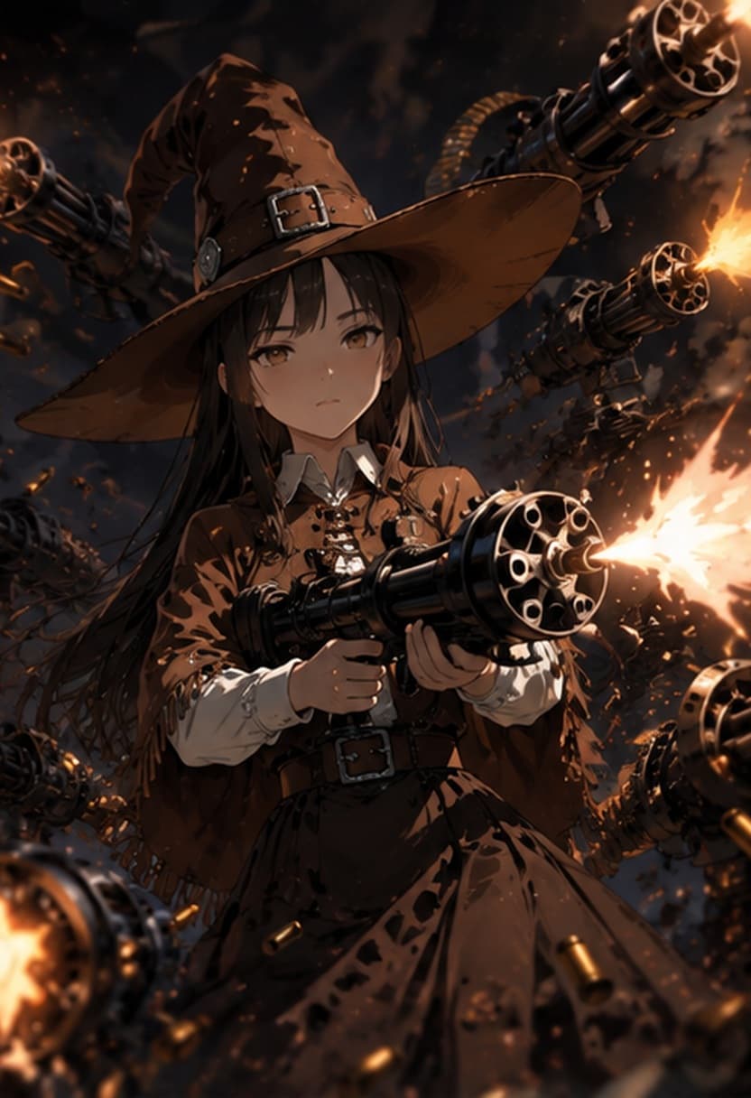 荒野の魔法少女は物理で敵を殲滅する。