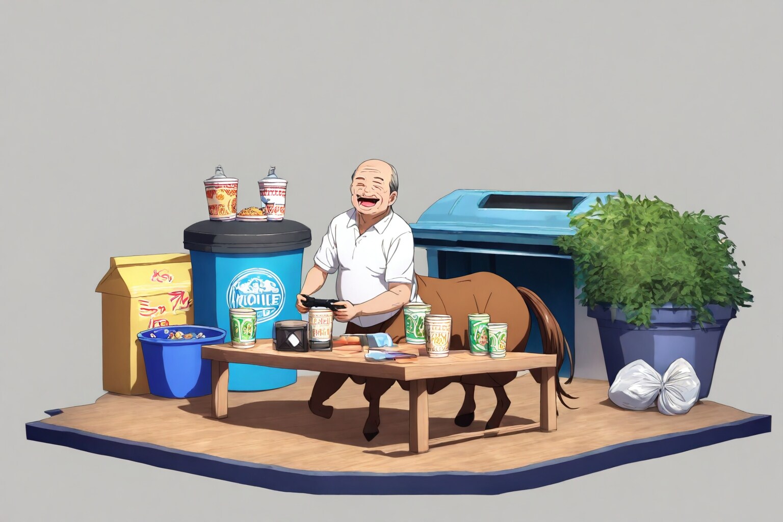 おっちゃんケンタ | の人気AIイラスト・グラビア