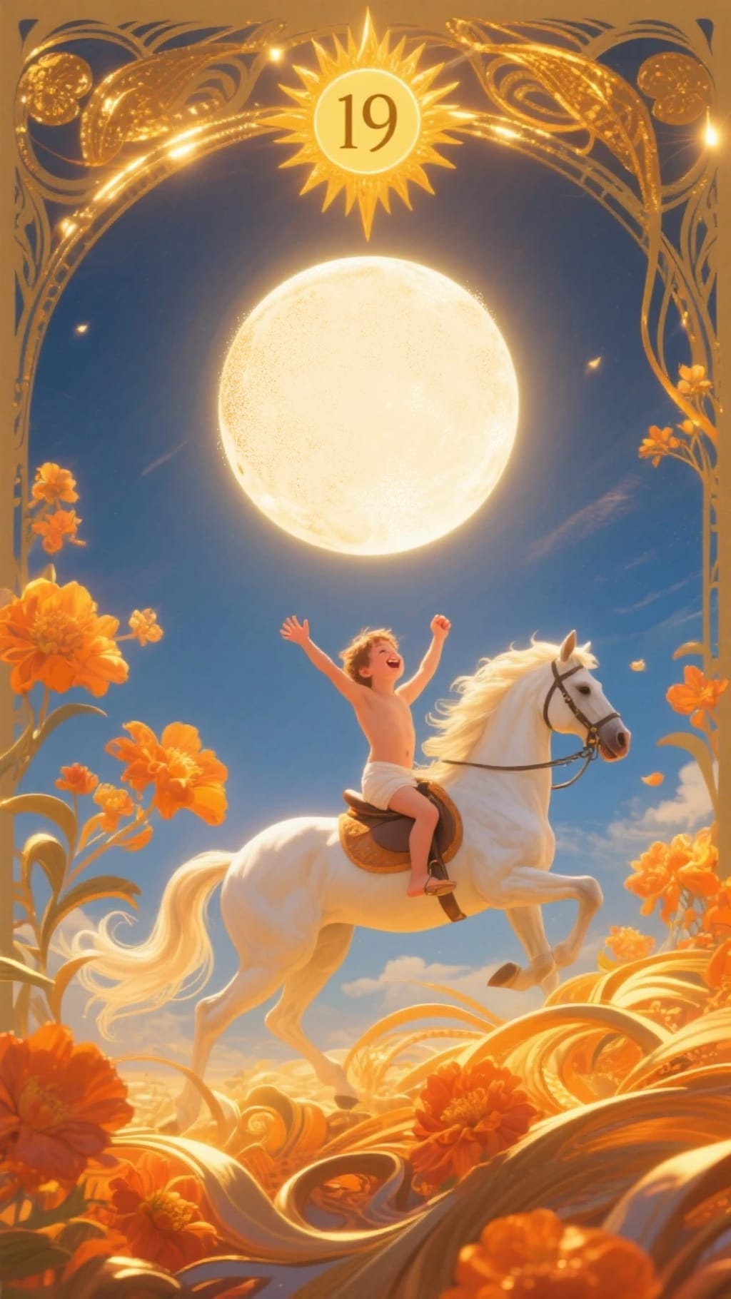 企画：タロットカード（１９太陽）動画あるよ