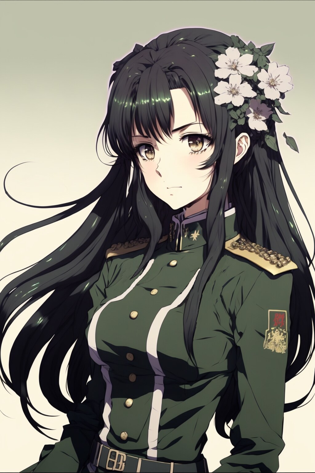 軍服少女