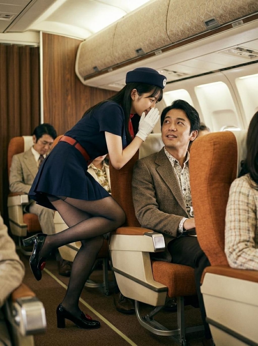 昭和の日　昭和レトロなスチュワーデス２