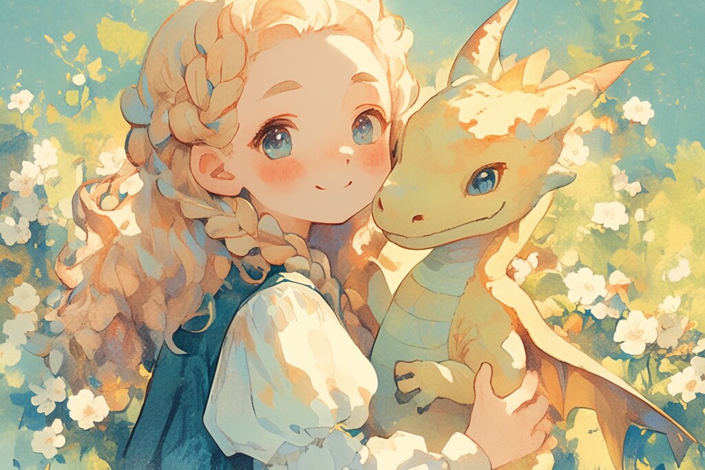 ドラゴンと少女（竜騎士）56