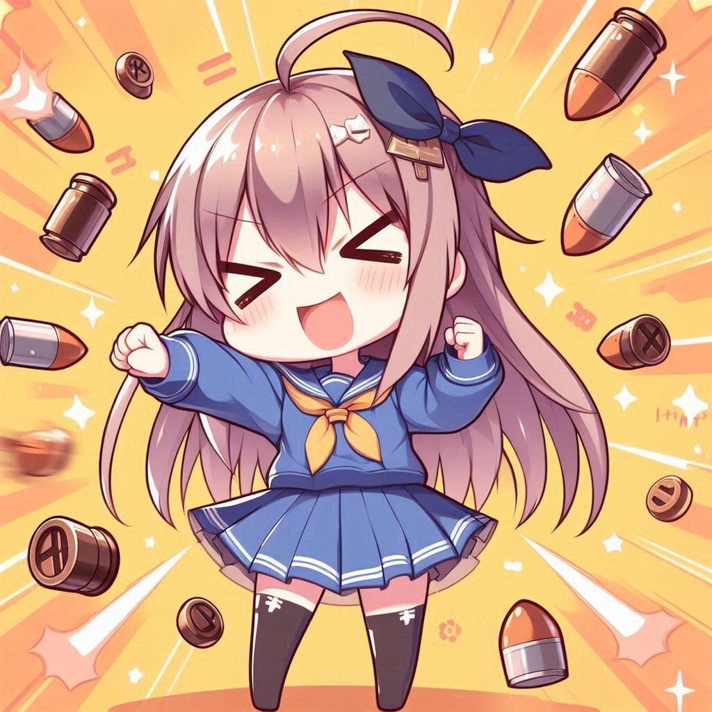 弾丸が飛んできた！