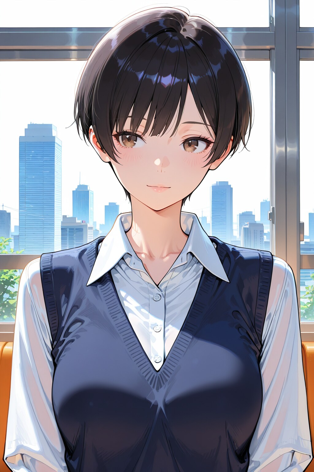 ベリーショートのOLさん②