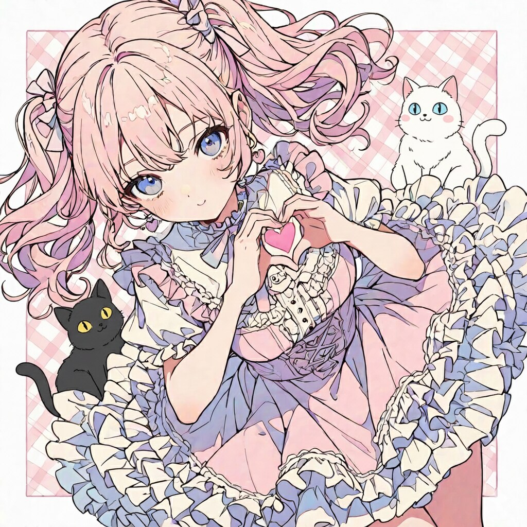 白黒ネコちゃん