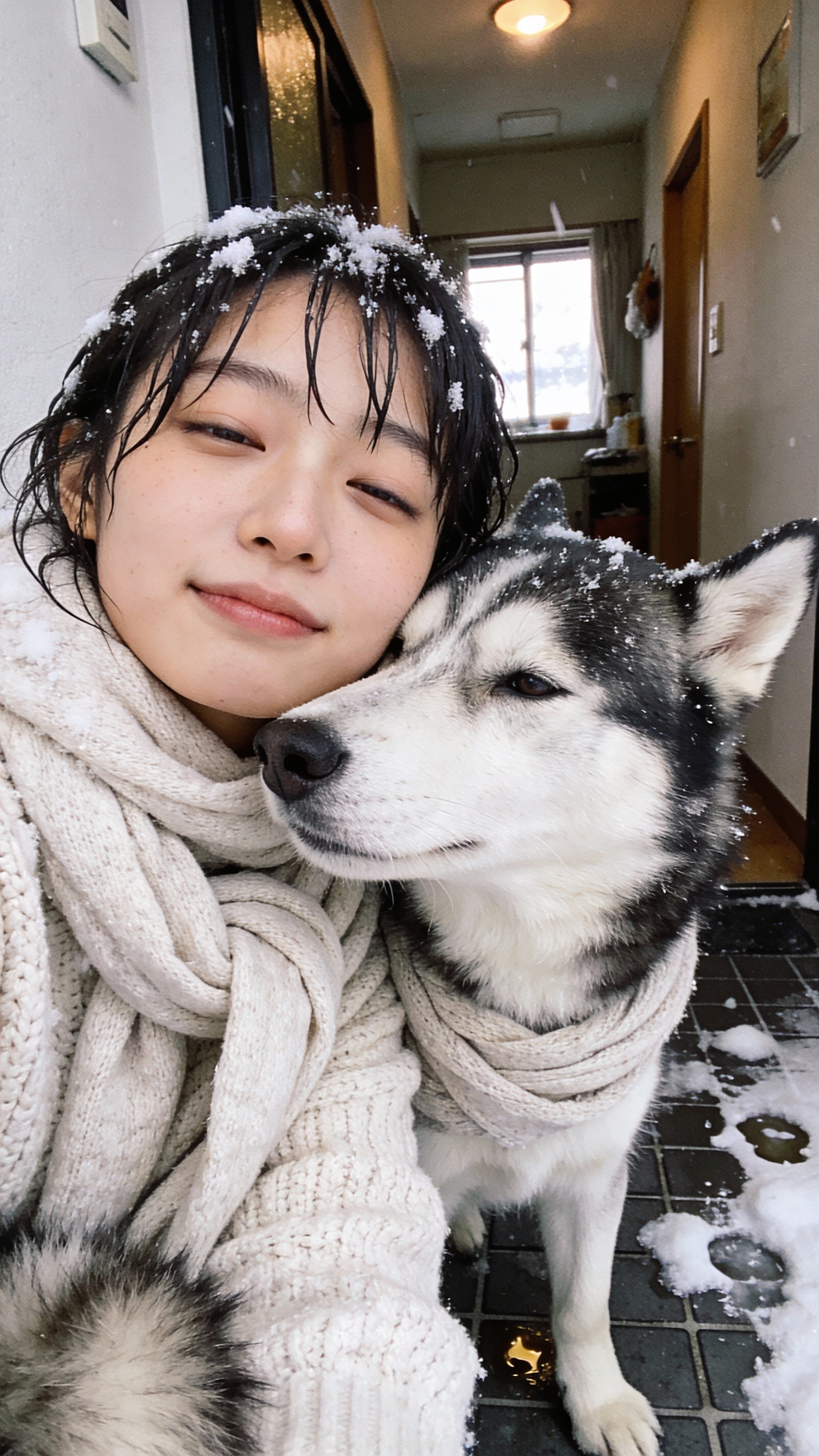 White Breath and Warm Fur | の人気AIイラスト・グラビア