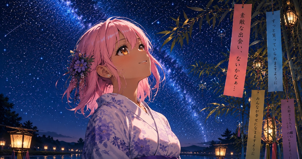 願いを夜空に