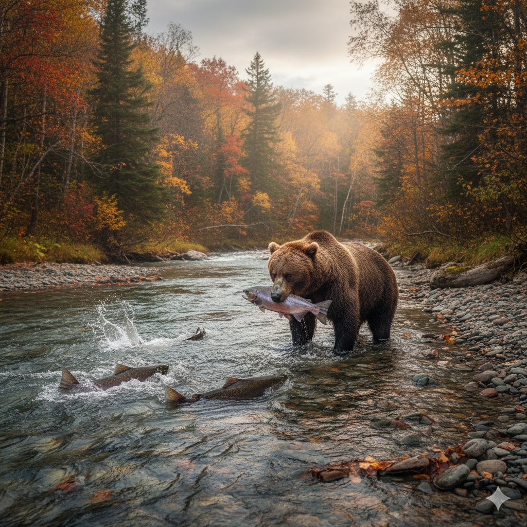 樋熊　餌が豊富なら、、、