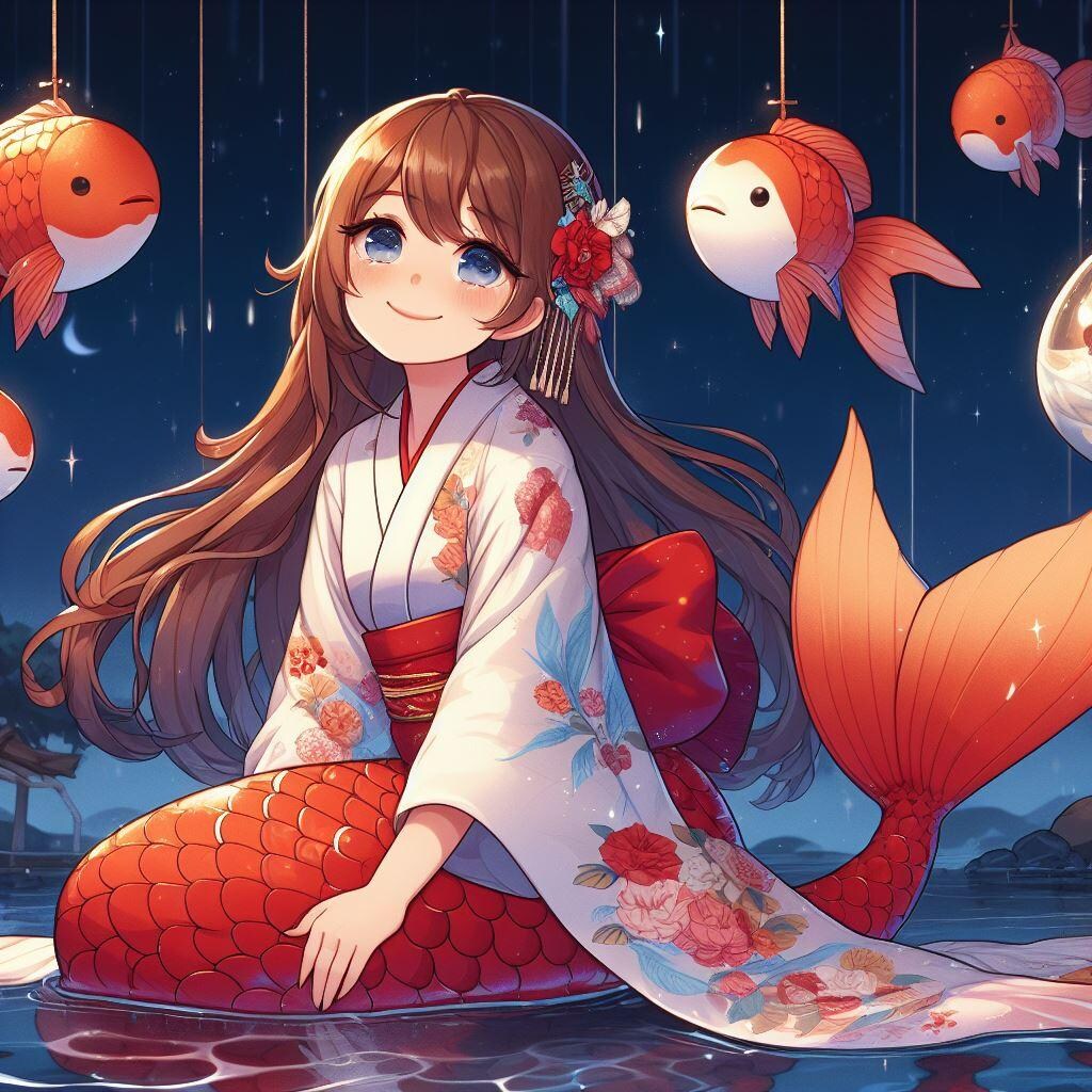 人魚娘は糸を手繰る
