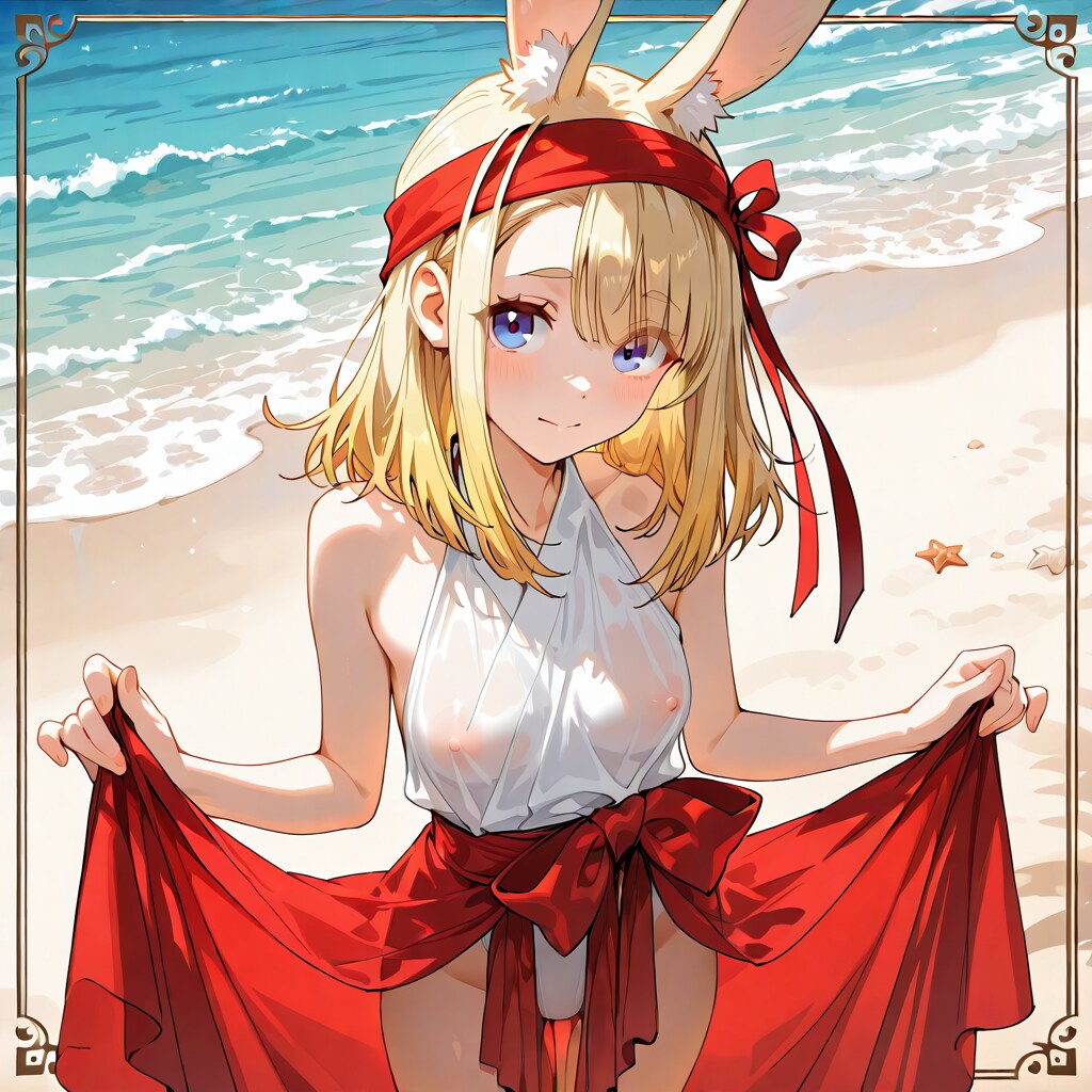 red ribbon