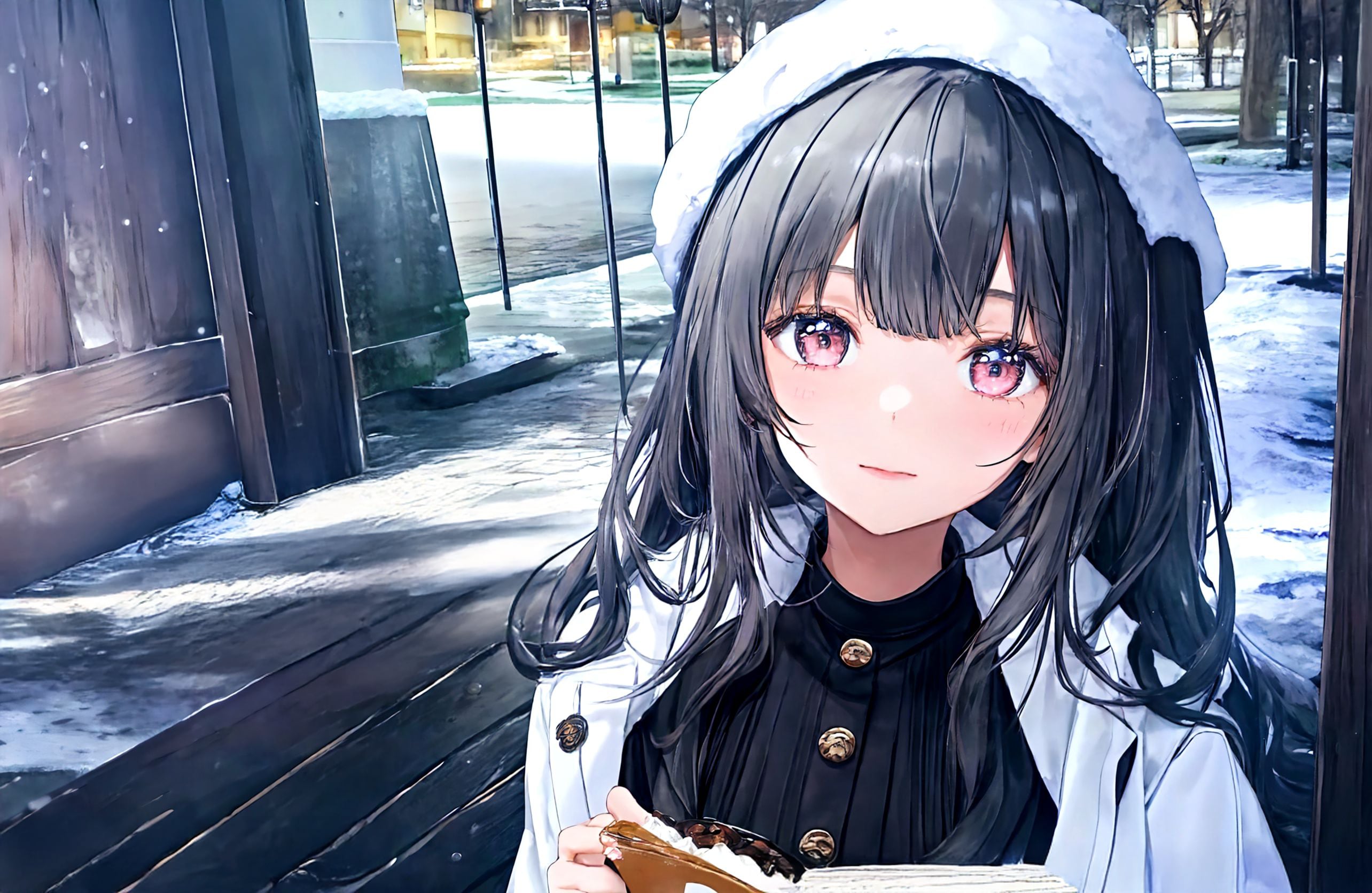 雪降った日に出会った君 | の人気AIイラスト・グラビア