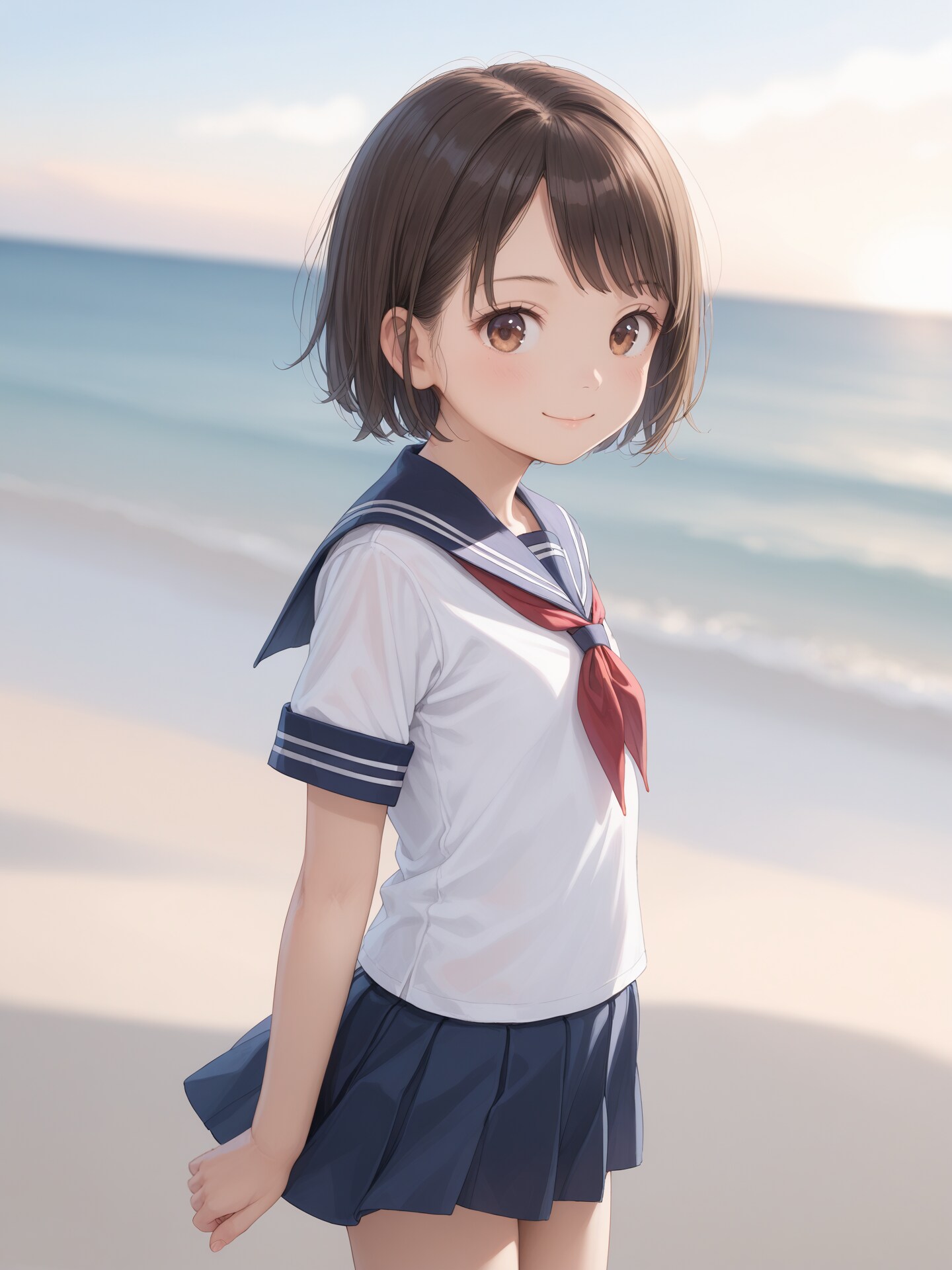 栗毛少女