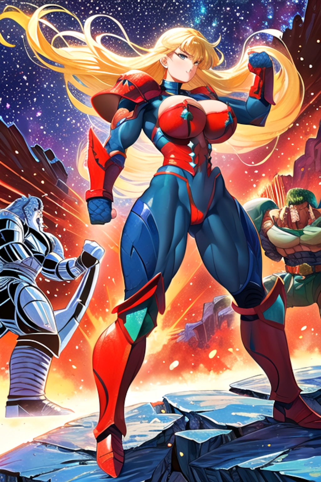 パワードスーツ女子