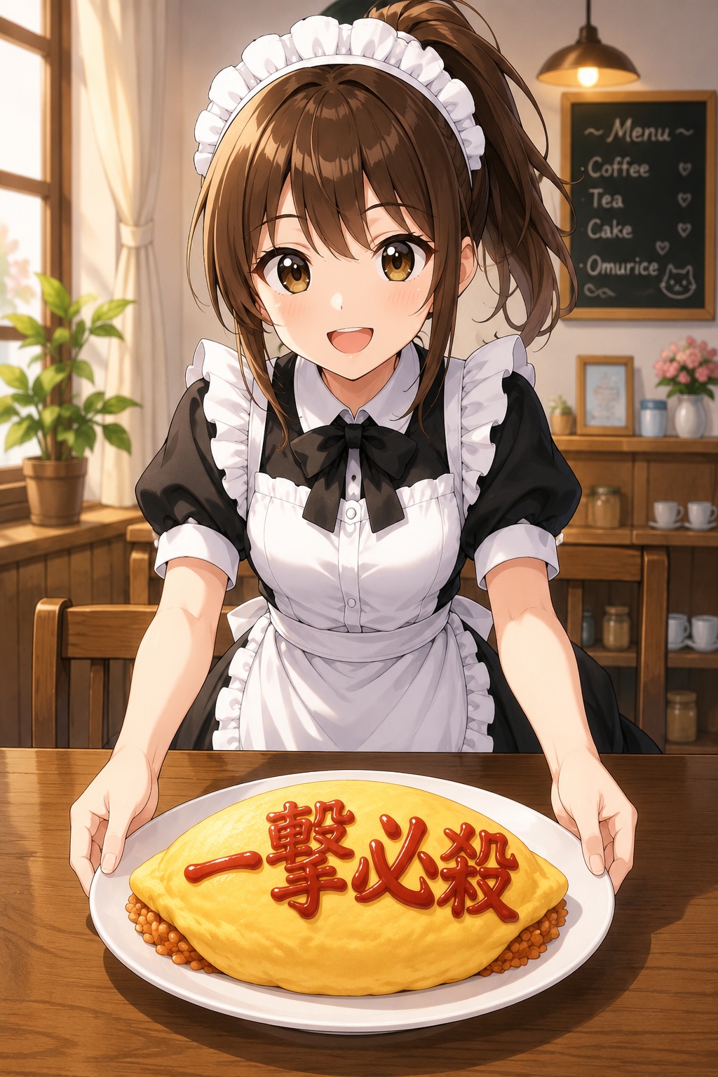 オムライスどうぞ