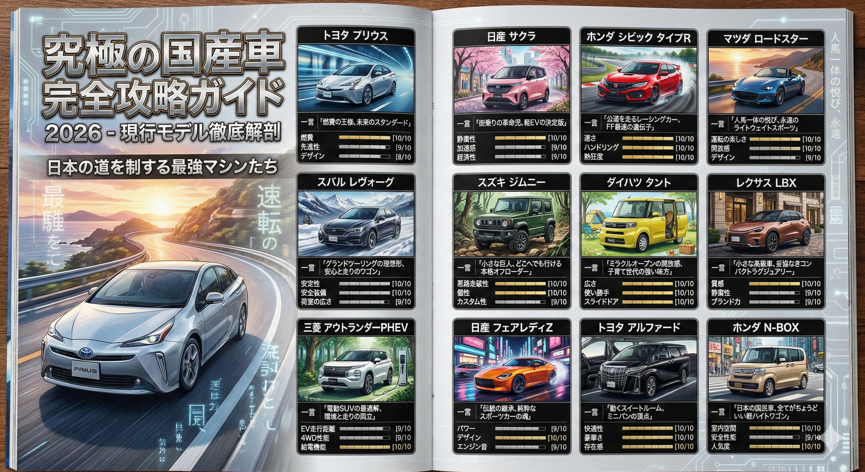 自動車ゲーム攻略本 | の人気AIイラスト・グラビア